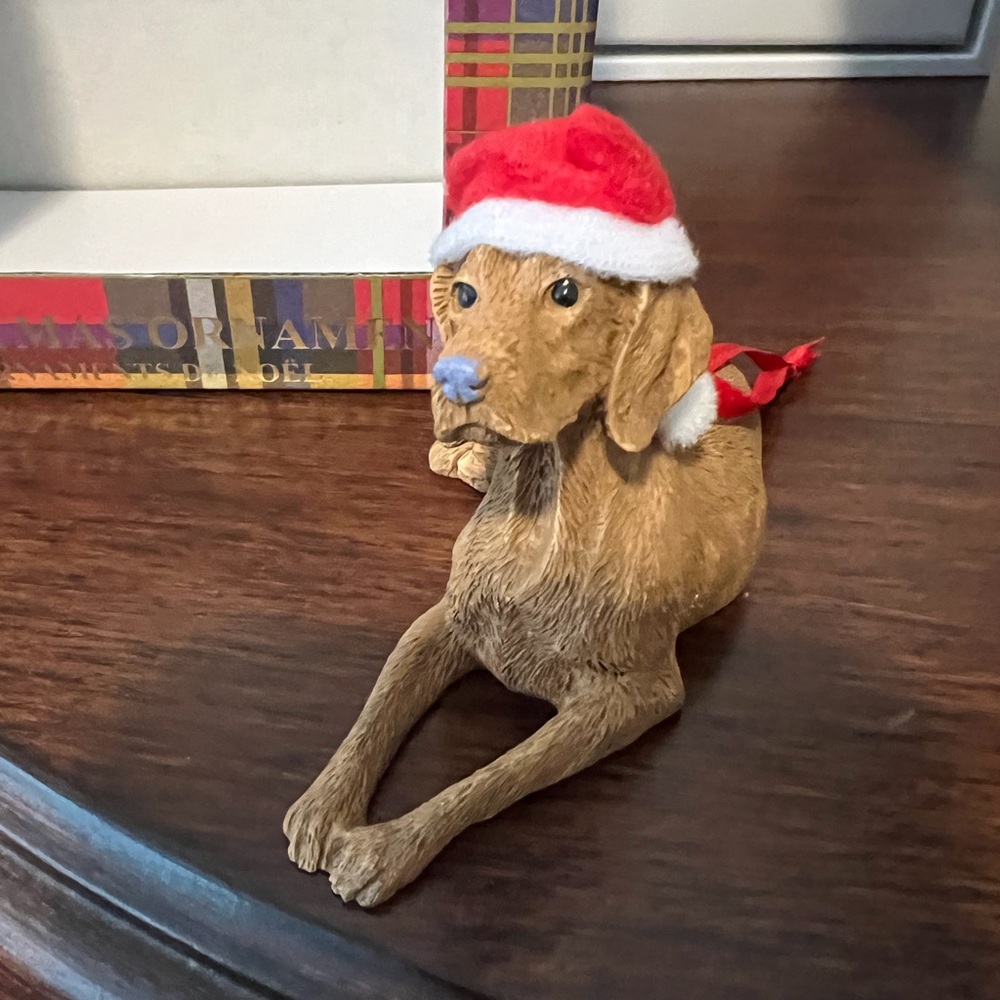 Sandicast Vizsla Christmas Ornament New In Box